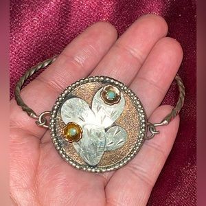 Rowdy Rose Bangle Bracelet